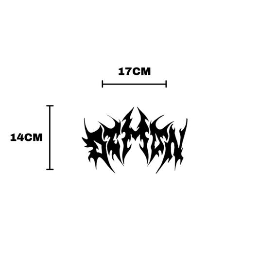 Demon Kask Sticker | STCKRCOMPANY
