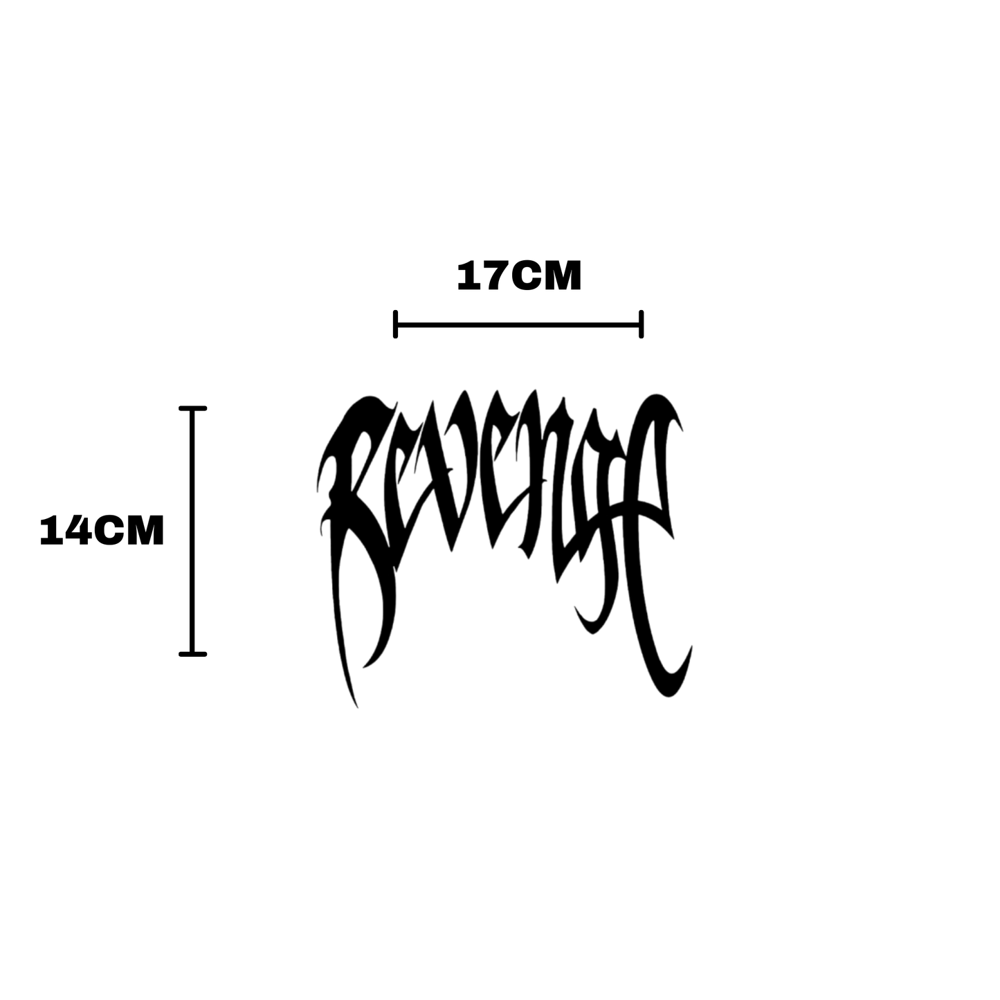 Revenge Kask Sticker