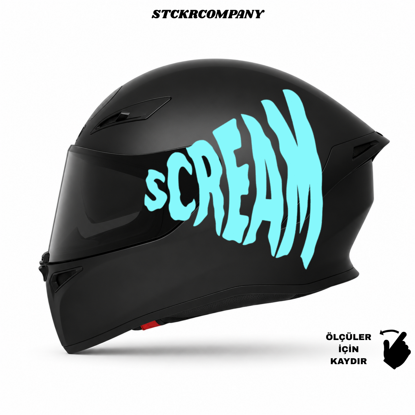Scream Kask Sticker