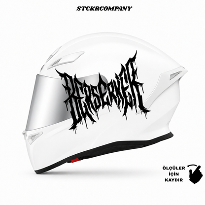 Berserker Kask Sticker