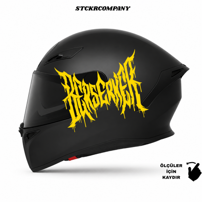 Berserker Kask Sticker