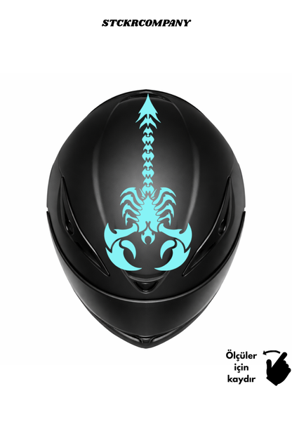 Akrep Kask Sticker - Kask Üstü Sticker | STCKRCOMPANY