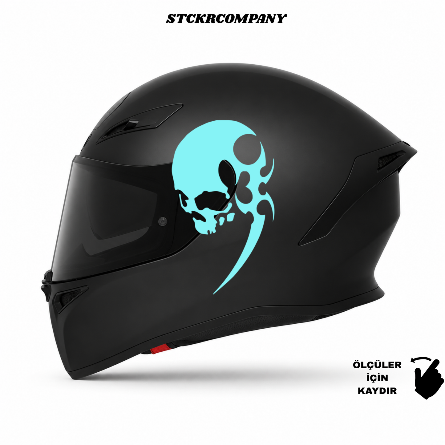 Tribal Kuru Kafa Kask Sticker