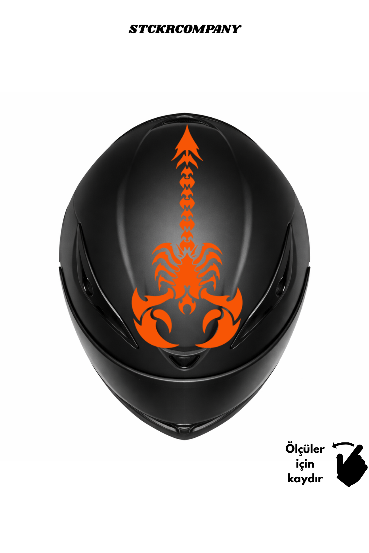 Akrep Kask Sticker - Kask Üstü Sticker | STCKRCOMPANY