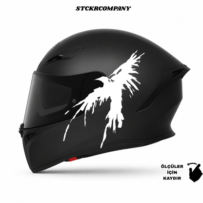 Kuzgun Kask Sticker