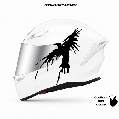 Kuzgun Kask Sticker