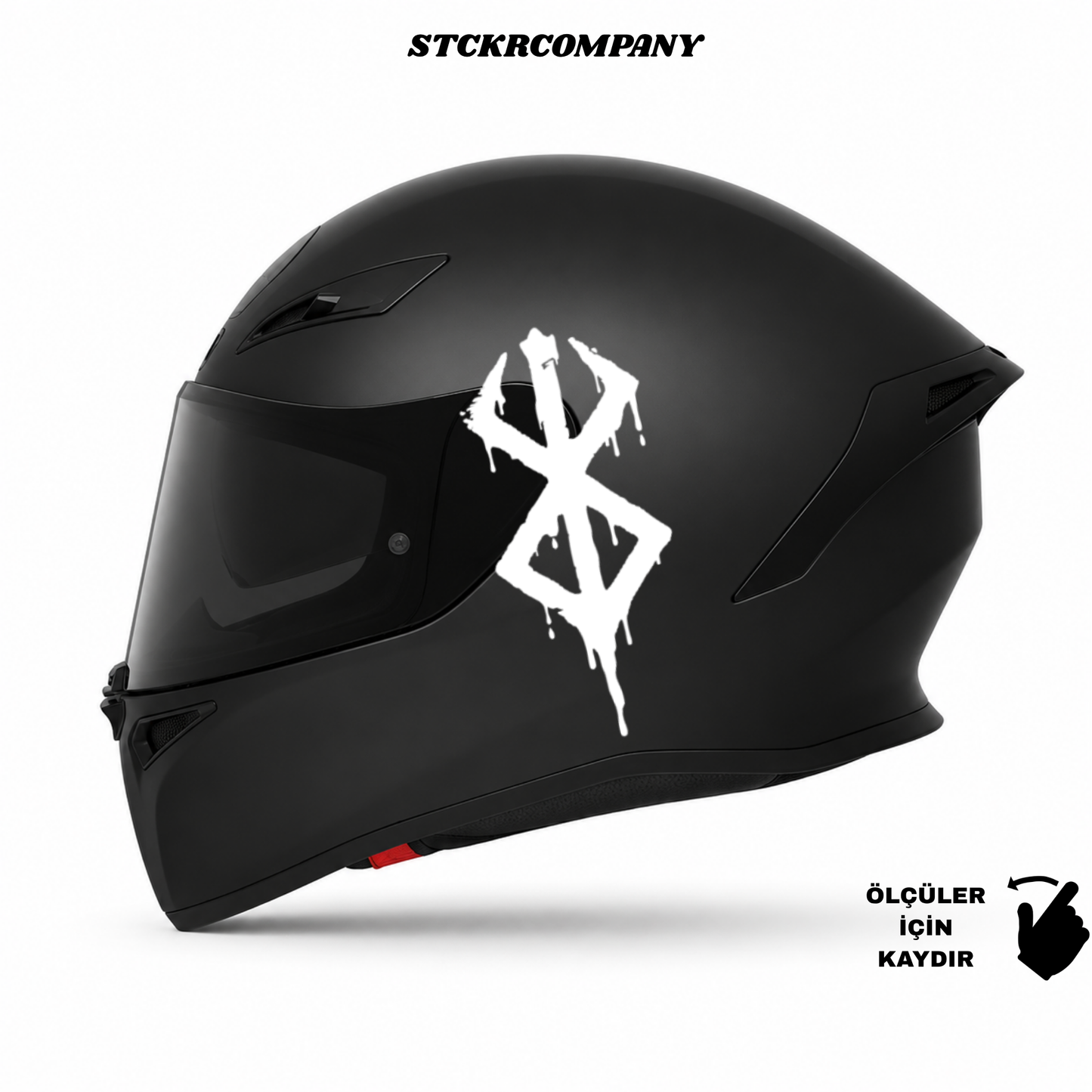 Berserk Sembol Kask Sticker