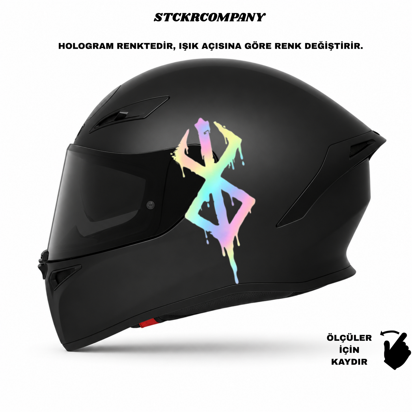 Berserk Sembol Kask Sticker