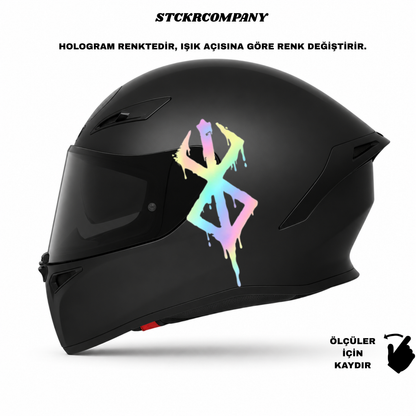 Berserk Sembol Kask Sticker