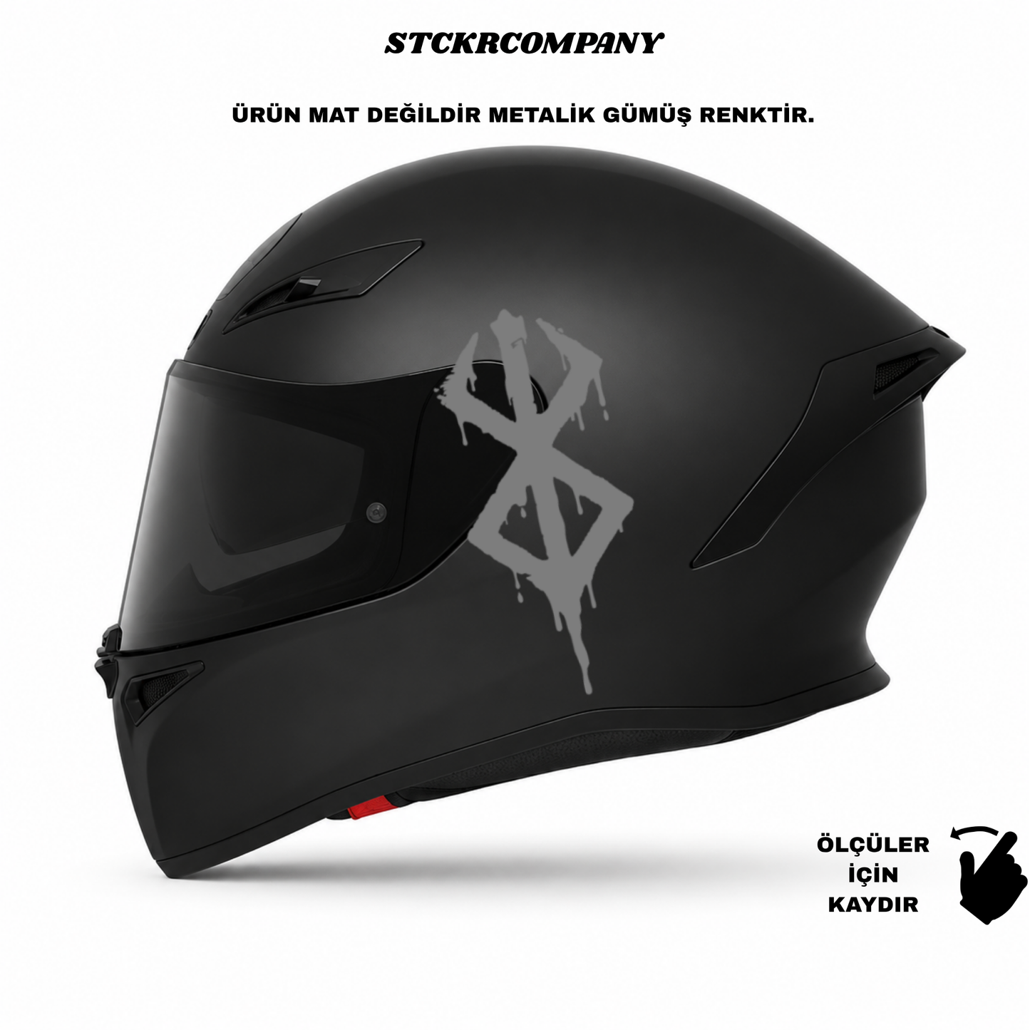 Berserk Sembol Kask Sticker