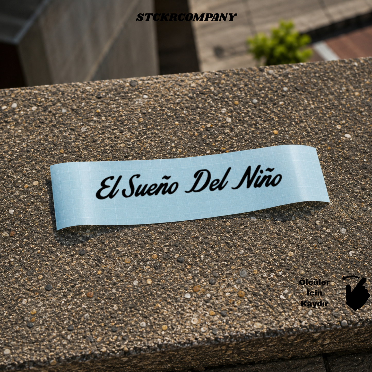 El Sueno Del Nino Sticker - Minimal Kask ve Motor Sticker | STCKRCOMPANY