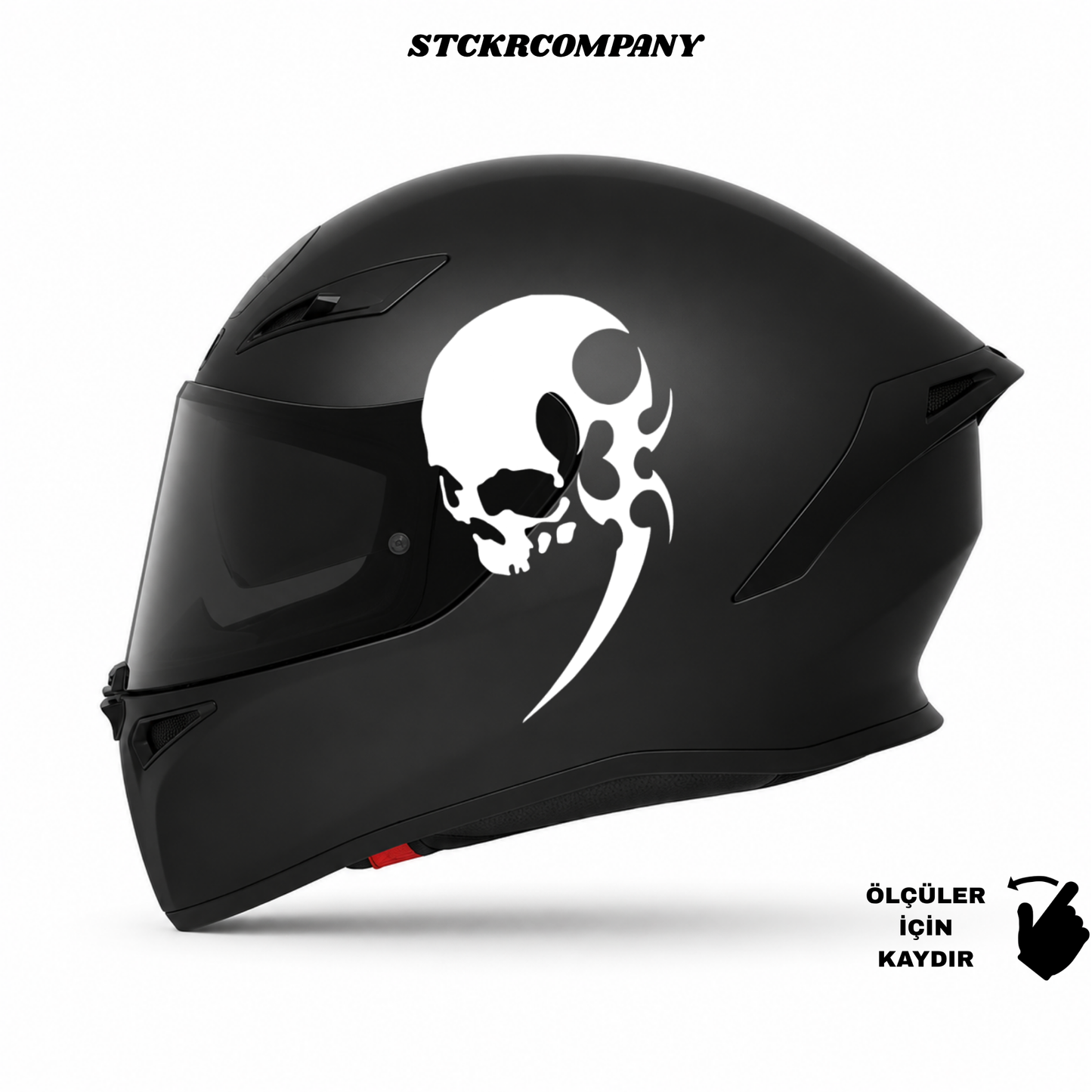 Tribal Kuru Kafa Kask Sticker