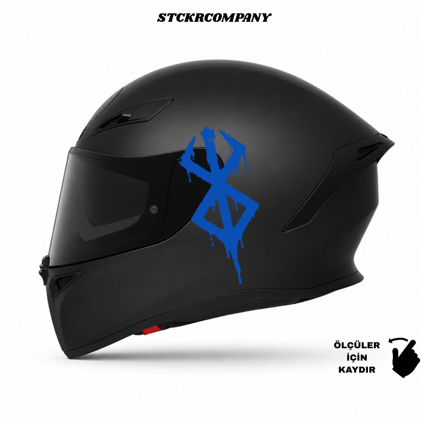 Berserk Sembol Kask Sticker