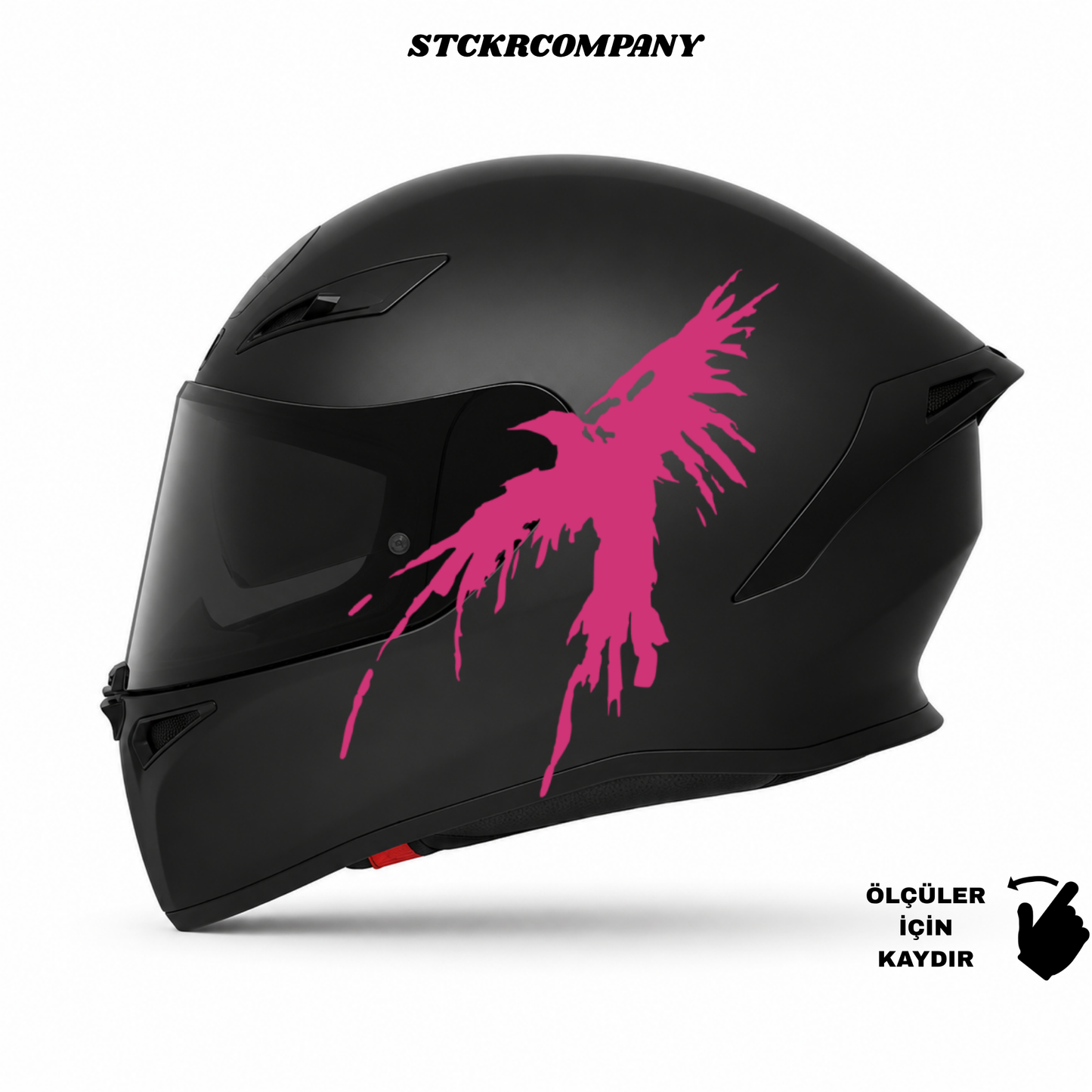 Kuzgun Kask Sticker
