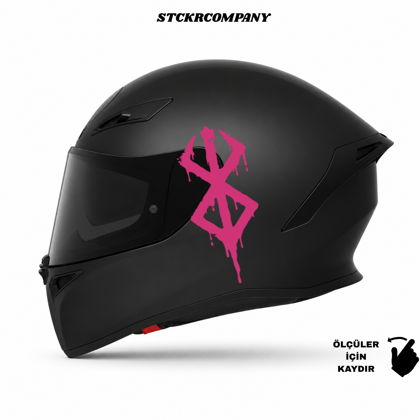 Berserk Sembol Kask Sticker