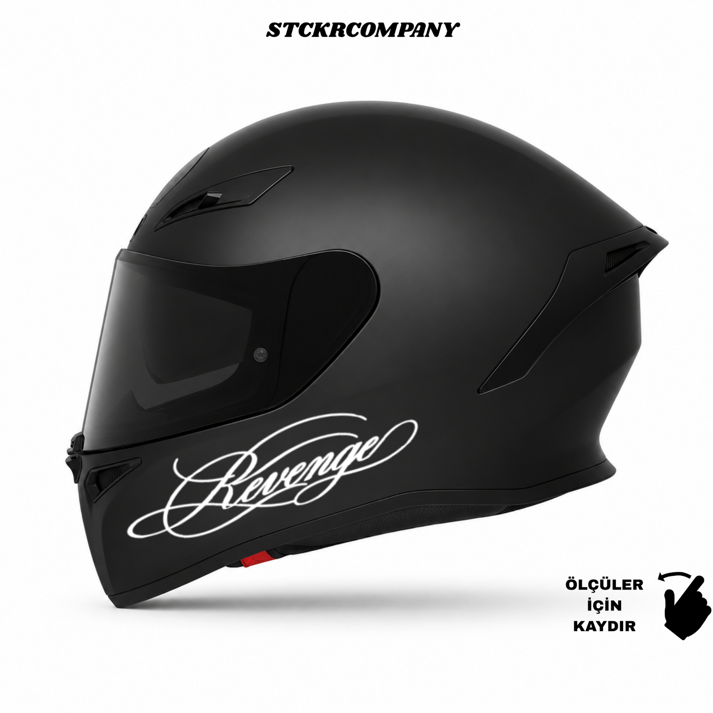 Revenge Kask Sticker - Kask Çene Sticker | STCKRCOMPANY