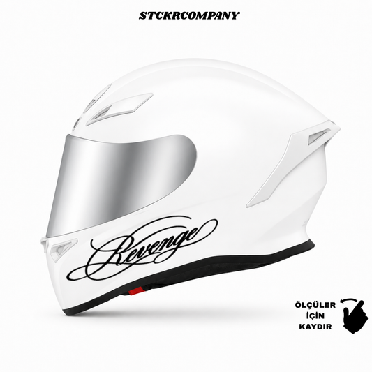 Revenge Kask Sticker - Kask Çene Sticker | STCKRCOMPANY