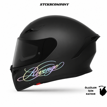 Revenge Kask Sticker - Kask Çene Sticker | STCKRCOMPANY