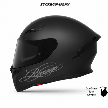 Revenge Kask Sticker - Kask Çene Sticker | STCKRCOMPANY