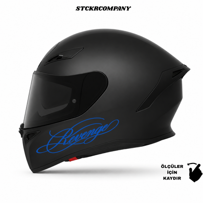 Revenge Kask Sticker - Kask Çene Sticker | STCKRCOMPANY