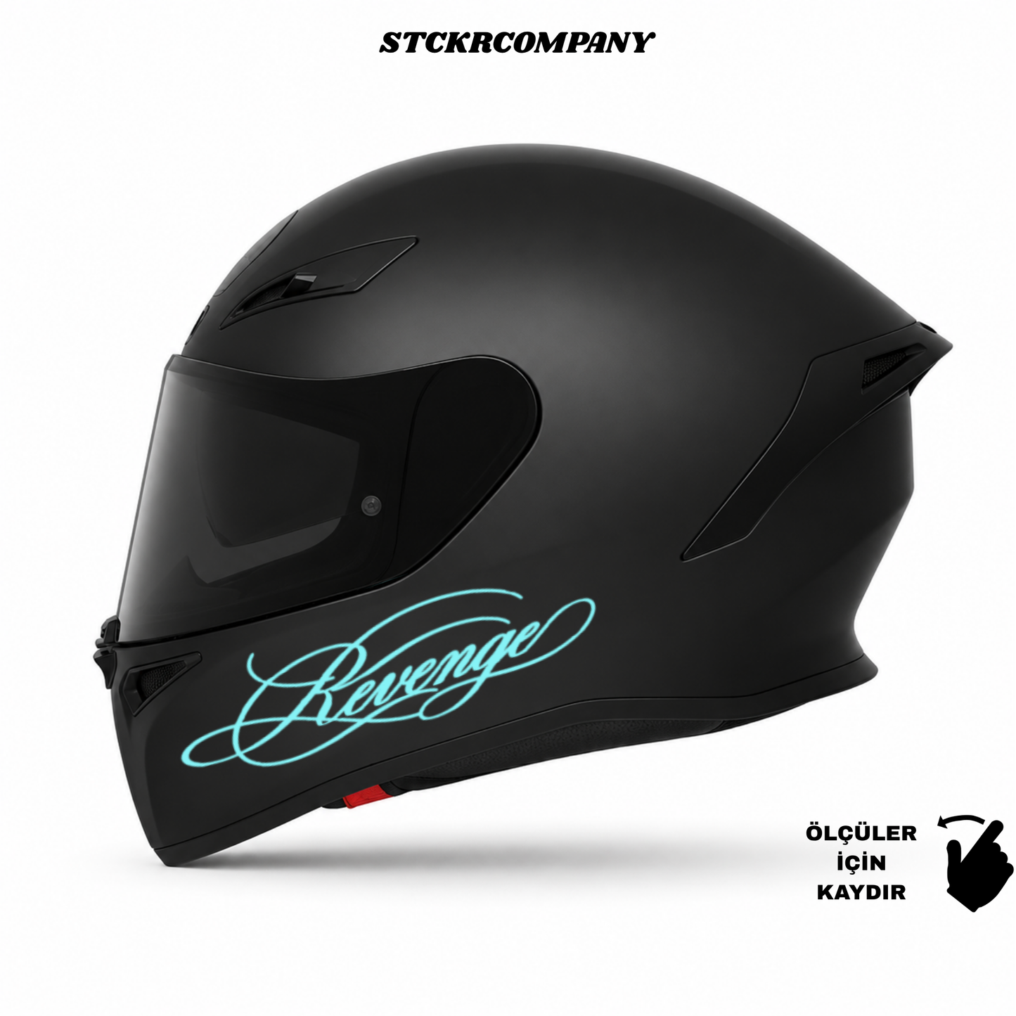 Revenge Kask Sticker - Kask Çene Sticker | STCKRCOMPANY