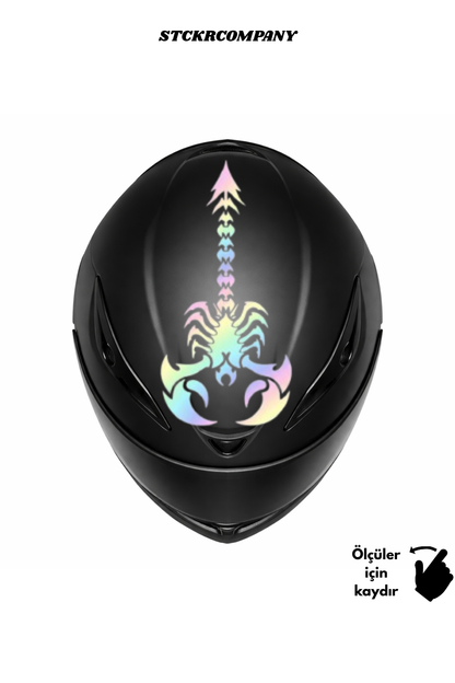 Akrep Kask Sticker - Kask Üstü Sticker | STCKRCOMPANY