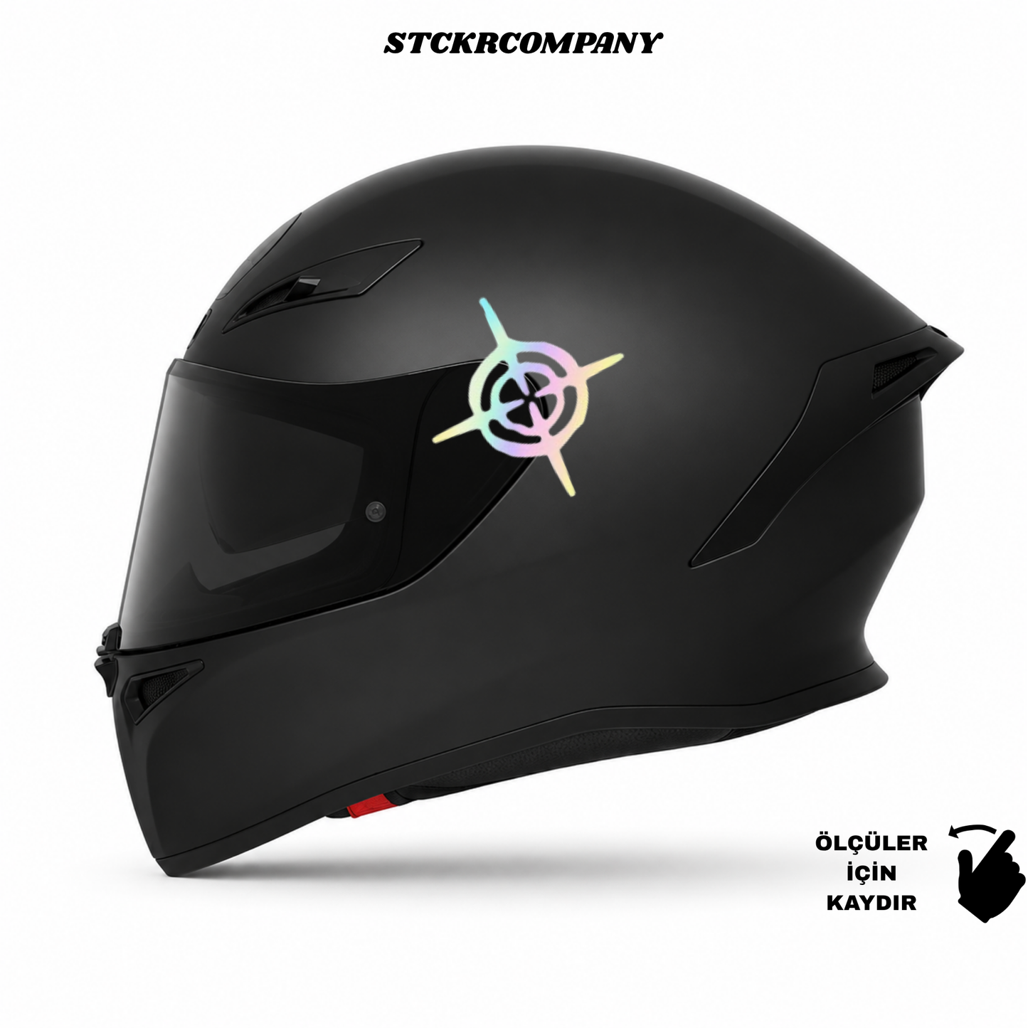Headshot - Hedef - Minimal Kask ve Motor Sticker | STCKRCOMPANY
