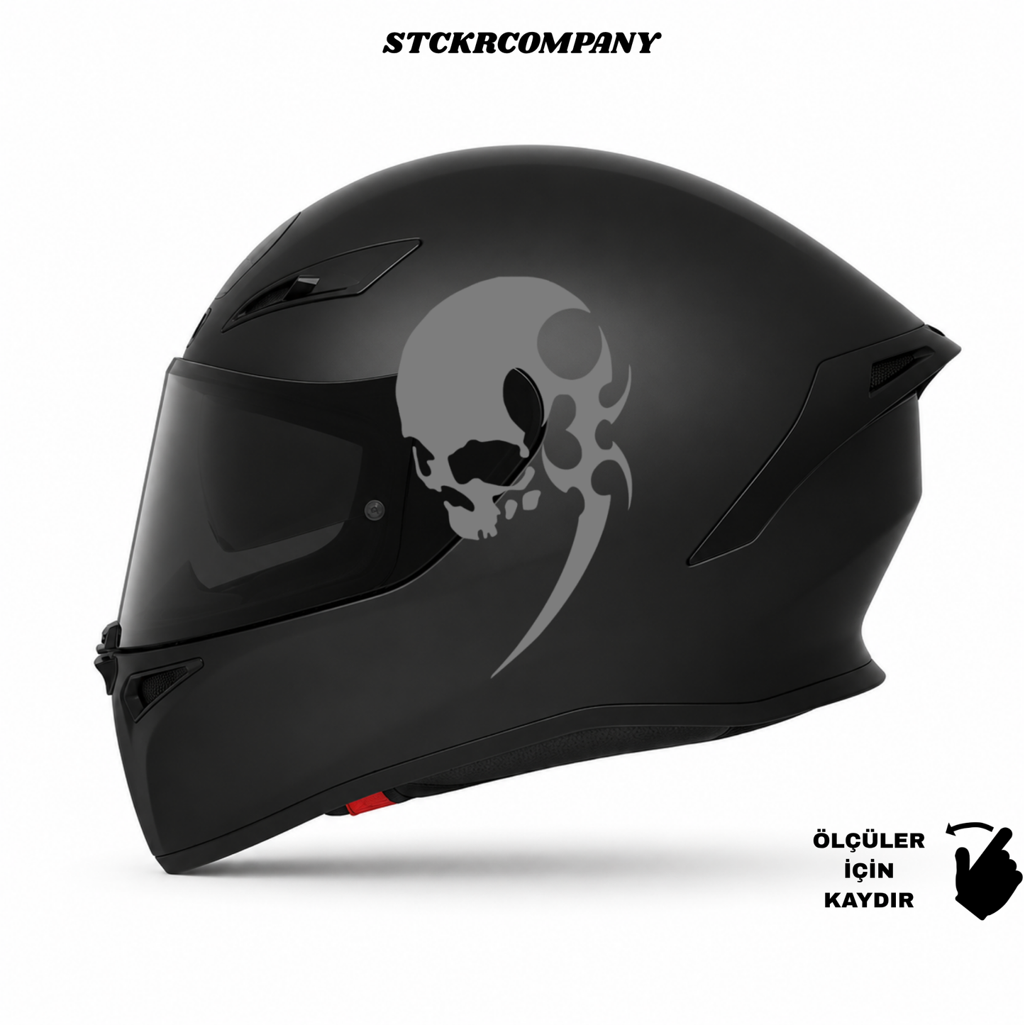 Tribal Kuru Kafa Kask Sticker