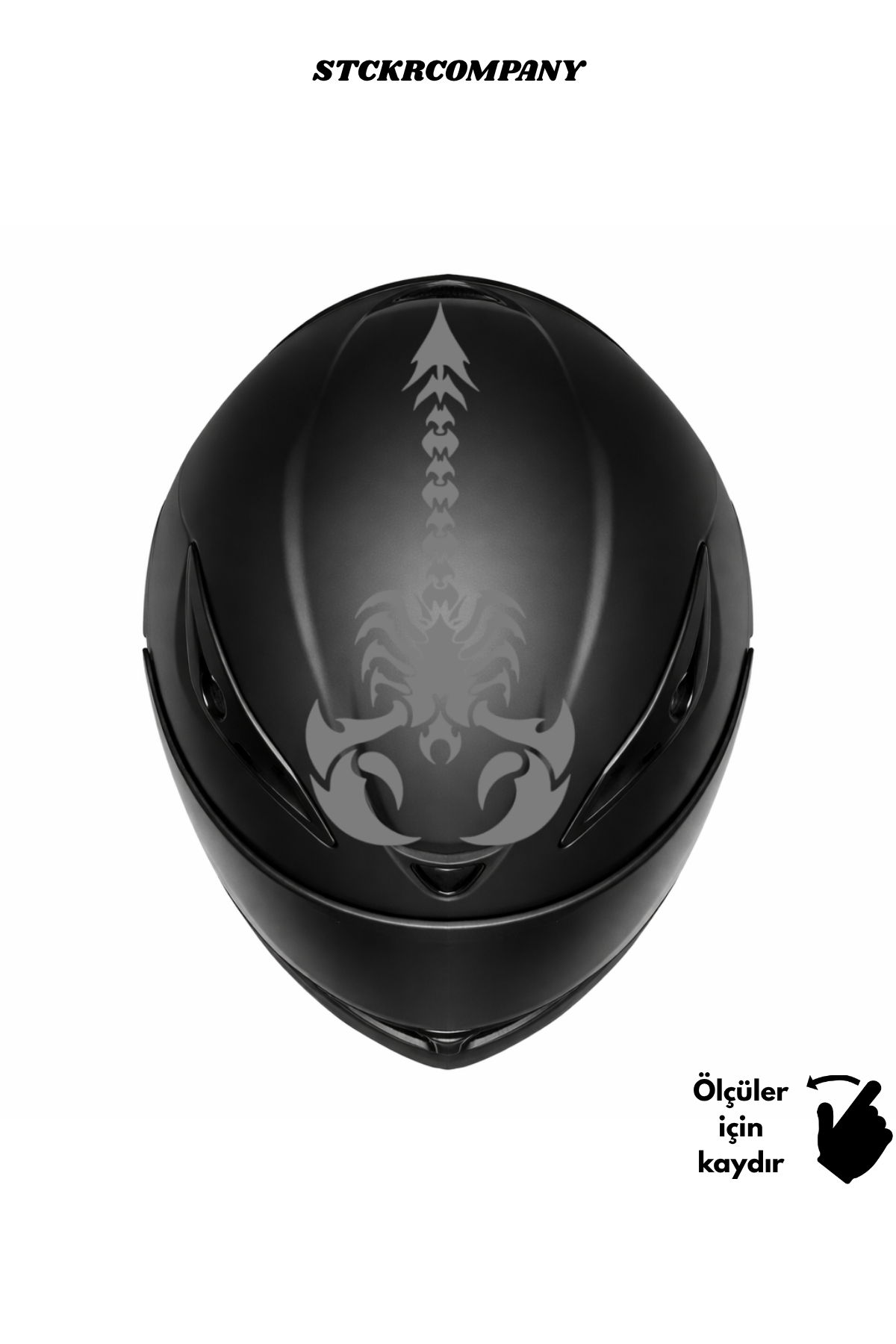 Akrep Kask Sticker - Kask Üstü Sticker | STCKRCOMPANY