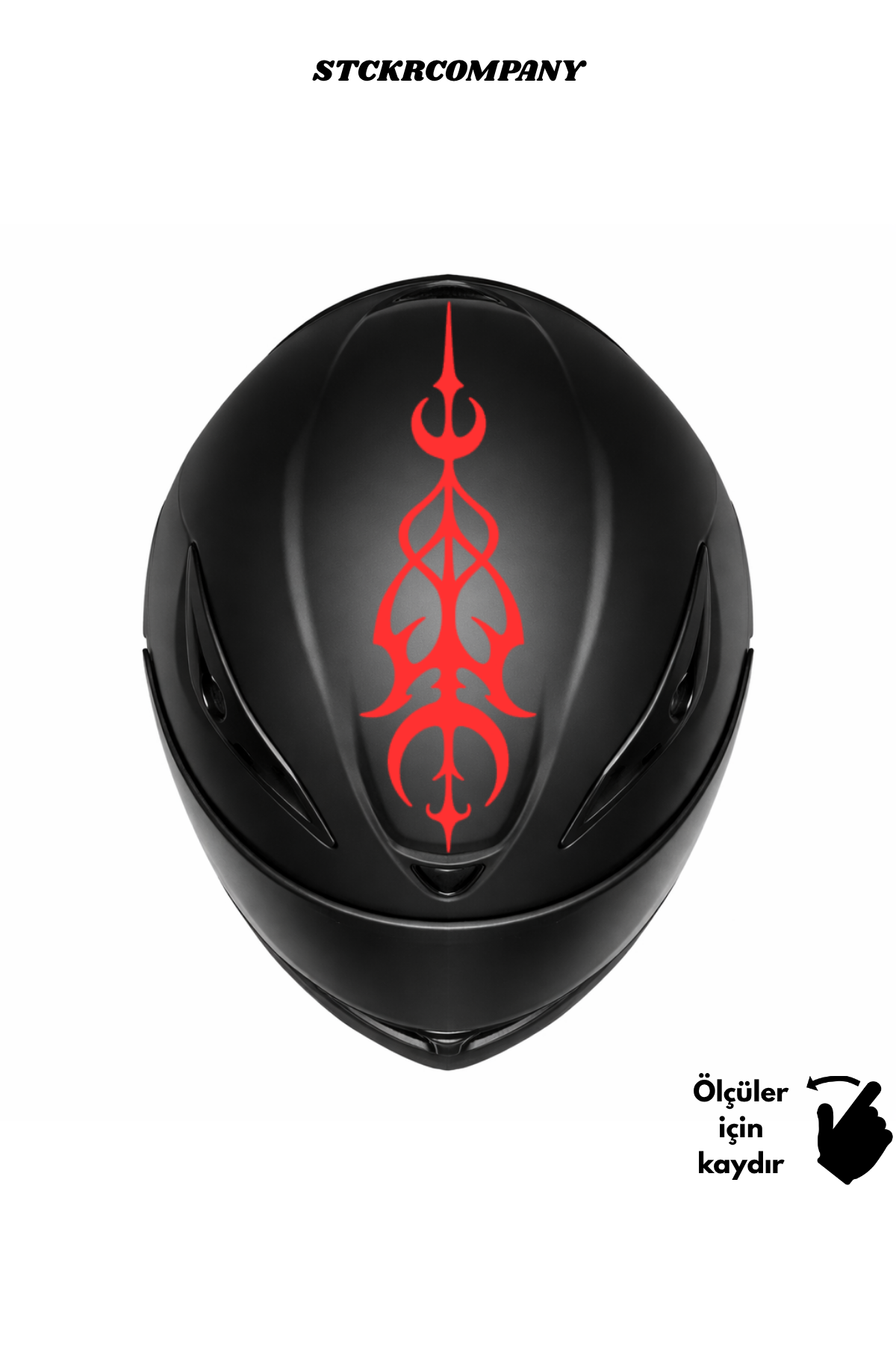 Fang Kask Sticker - Kask Üstü Sticker | STCKRCOMPANY