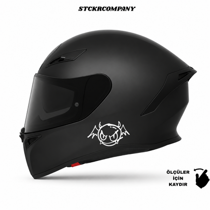 Stckrco. Şeytanı - Minimal Kask ve Motor Sticker | STCKRCOMPANY