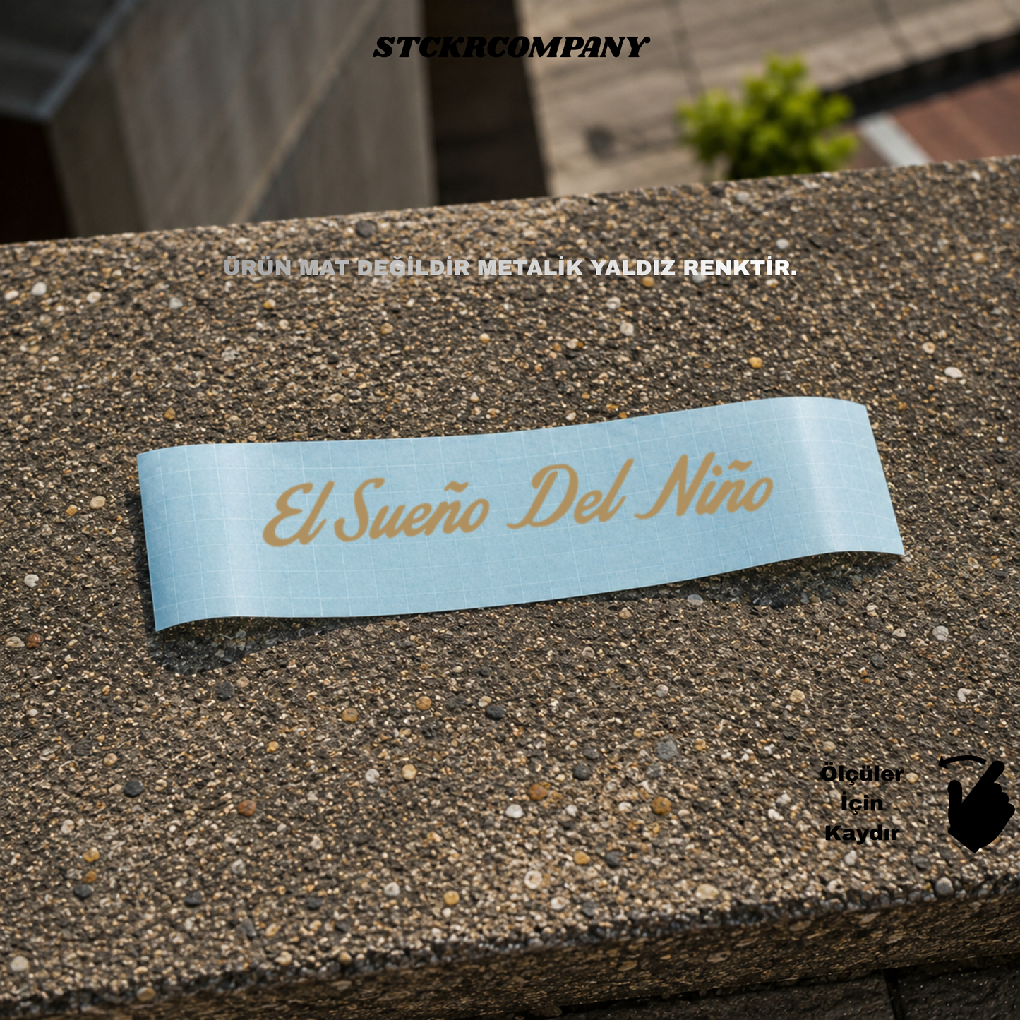 El Sueno Del Nino Sticker - Minimal Kask ve Motor Sticker | STCKRCOMPANY