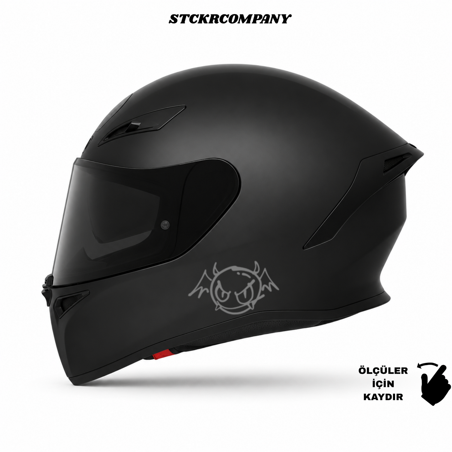Stckrco. Şeytanı - Minimal Kask ve Motor Sticker | STCKRCOMPANY