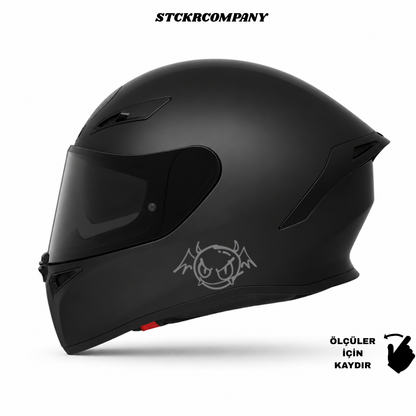 Stckrco. Şeytanı - Minimal Kask ve Motor Sticker | STCKRCOMPANY