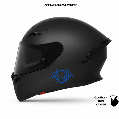 Stckrco. Şeytanı - Minimal Kask ve Motor Sticker | STCKRCOMPANY