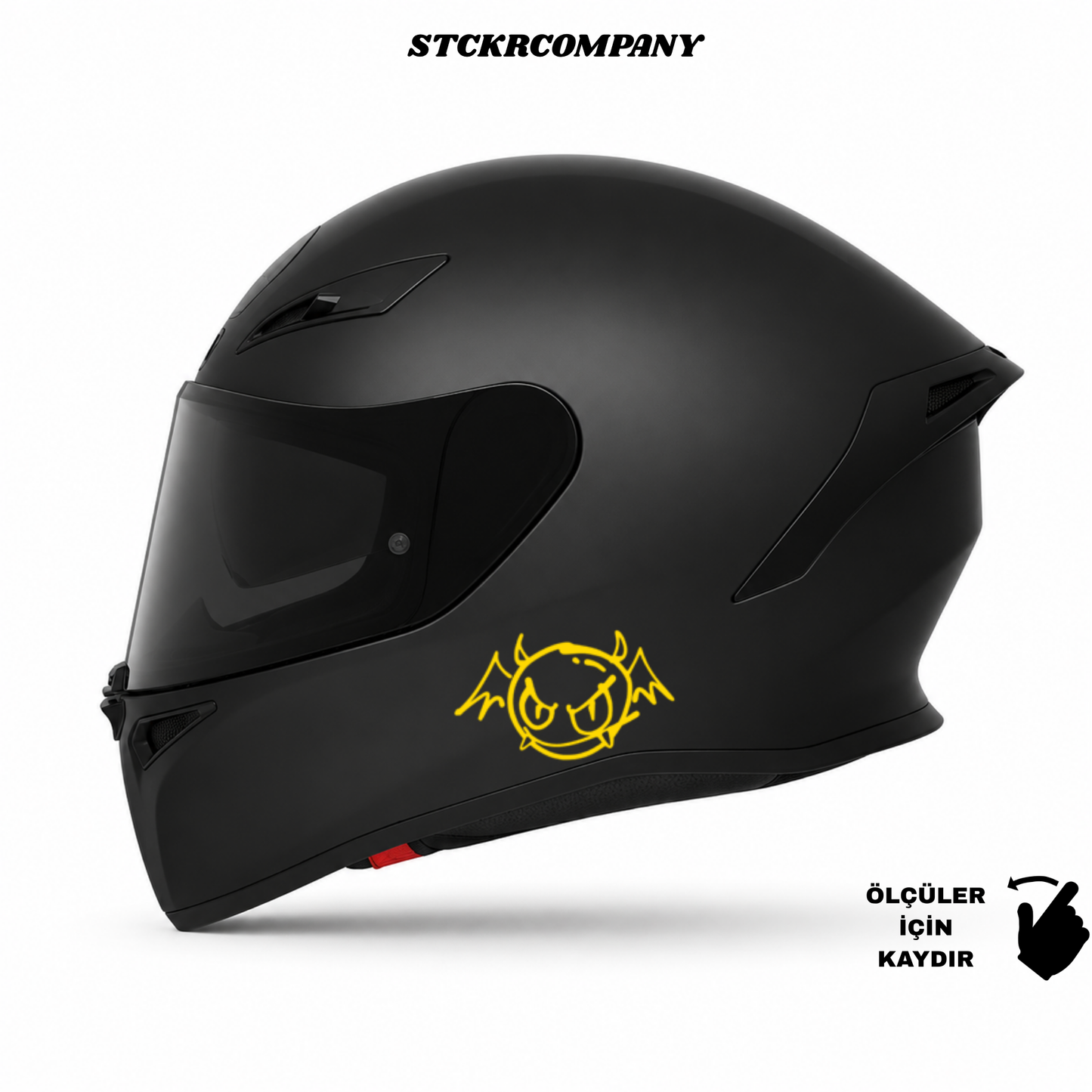 Stckrco. Şeytanı - Minimal Kask ve Motor Sticker | STCKRCOMPANY
