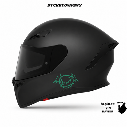 Stckrco. Şeytanı - Minimal Kask ve Motor Sticker | STCKRCOMPANY