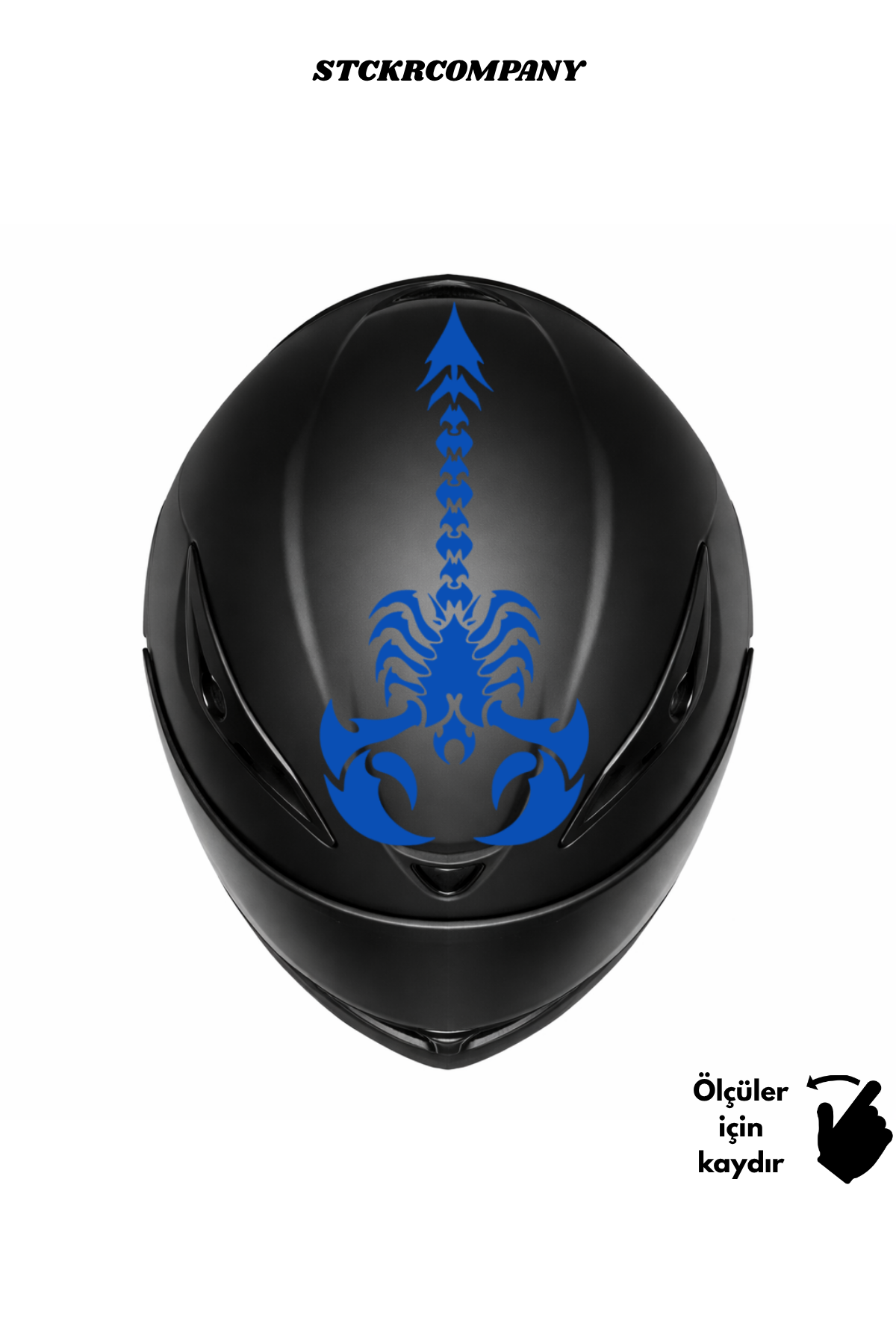 Akrep Kask Sticker - Kask Üstü Sticker | STCKRCOMPANY