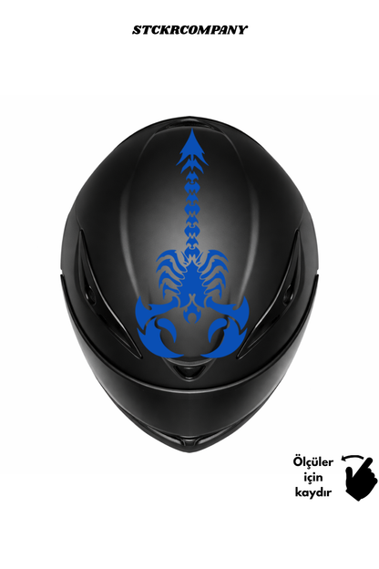 Akrep Kask Sticker - Kask Üstü Sticker | STCKRCOMPANY