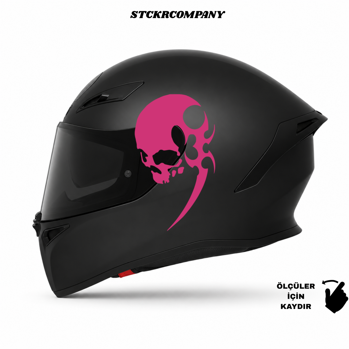 Tribal Kuru Kafa Kask Sticker