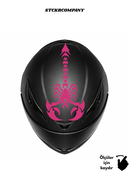 Akrep Kask Sticker - Kask Üstü Sticker | STCKRCOMPANY
