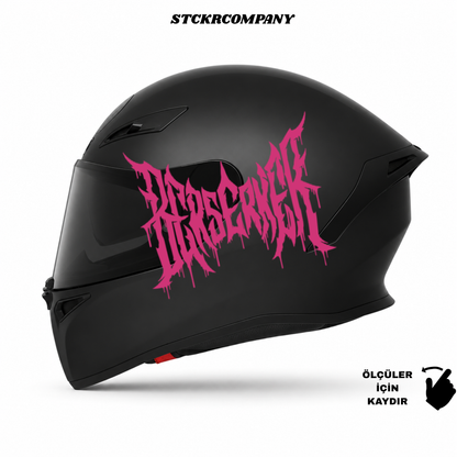Berserker Kask Sticker
