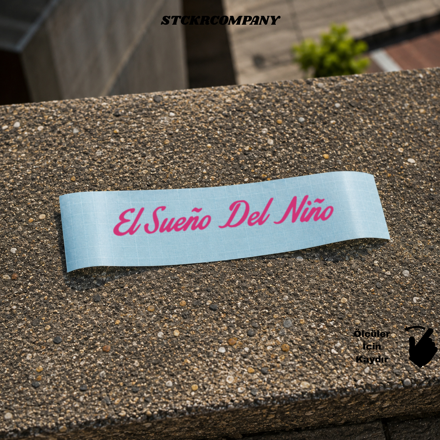 El Sueno Del Nino Sticker - Minimal Kask ve Motor Sticker | STCKRCOMPANY