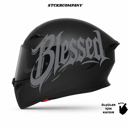 Blessed Büyük Kask Sticker