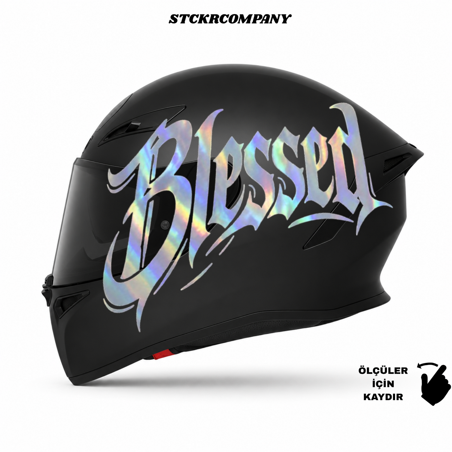 Blessed Büyük Kask Sticker