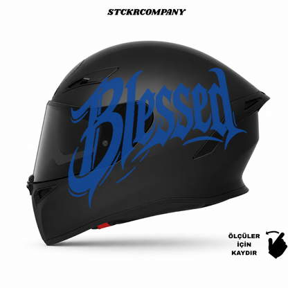 Blessed Büyük Kask Sticker