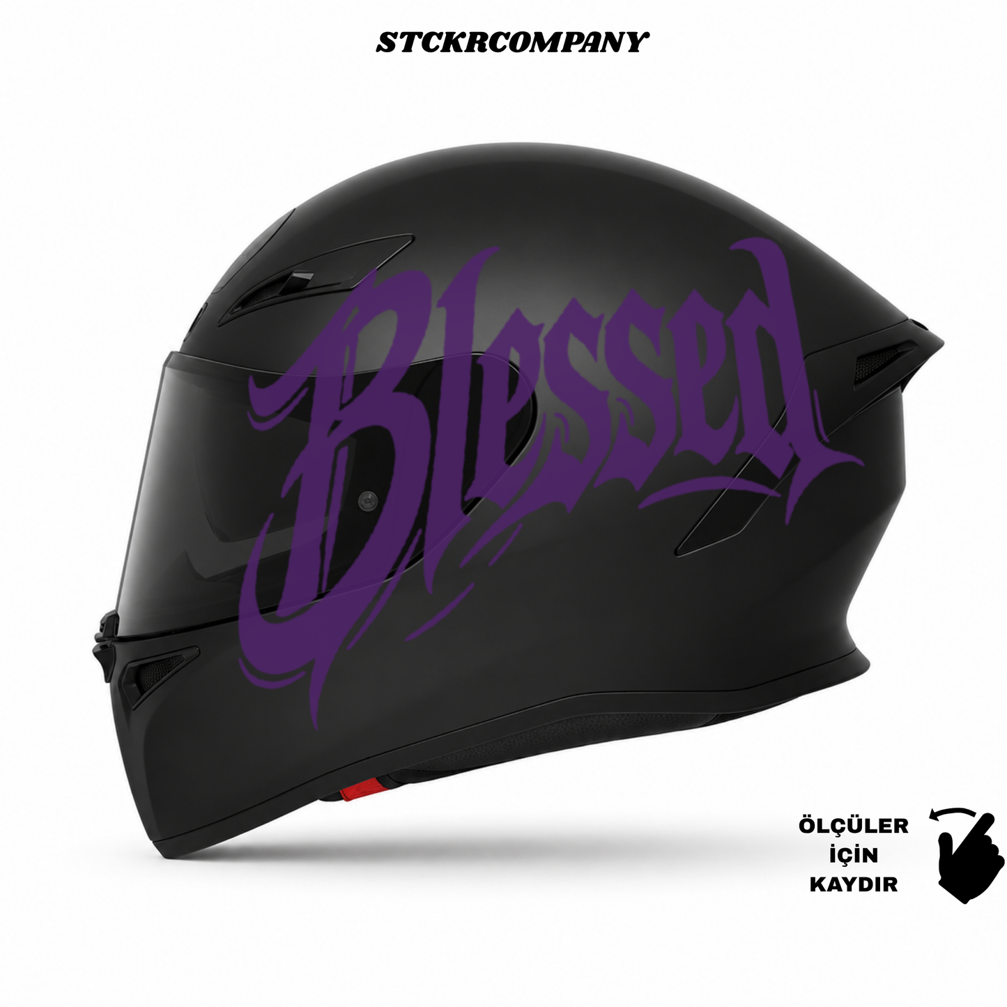 Blessed Büyük Kask Sticker