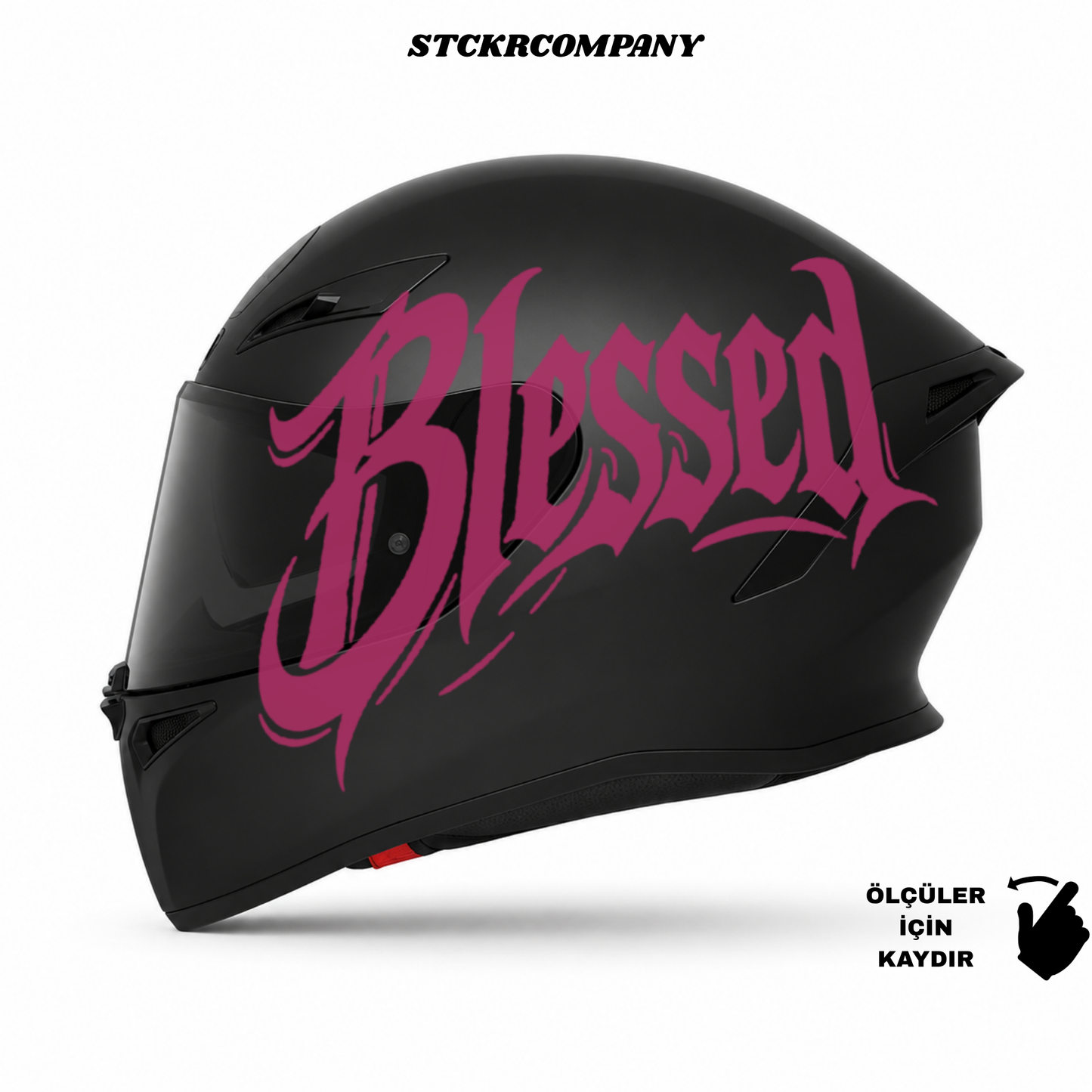 Blessed Büyük Kask Sticker