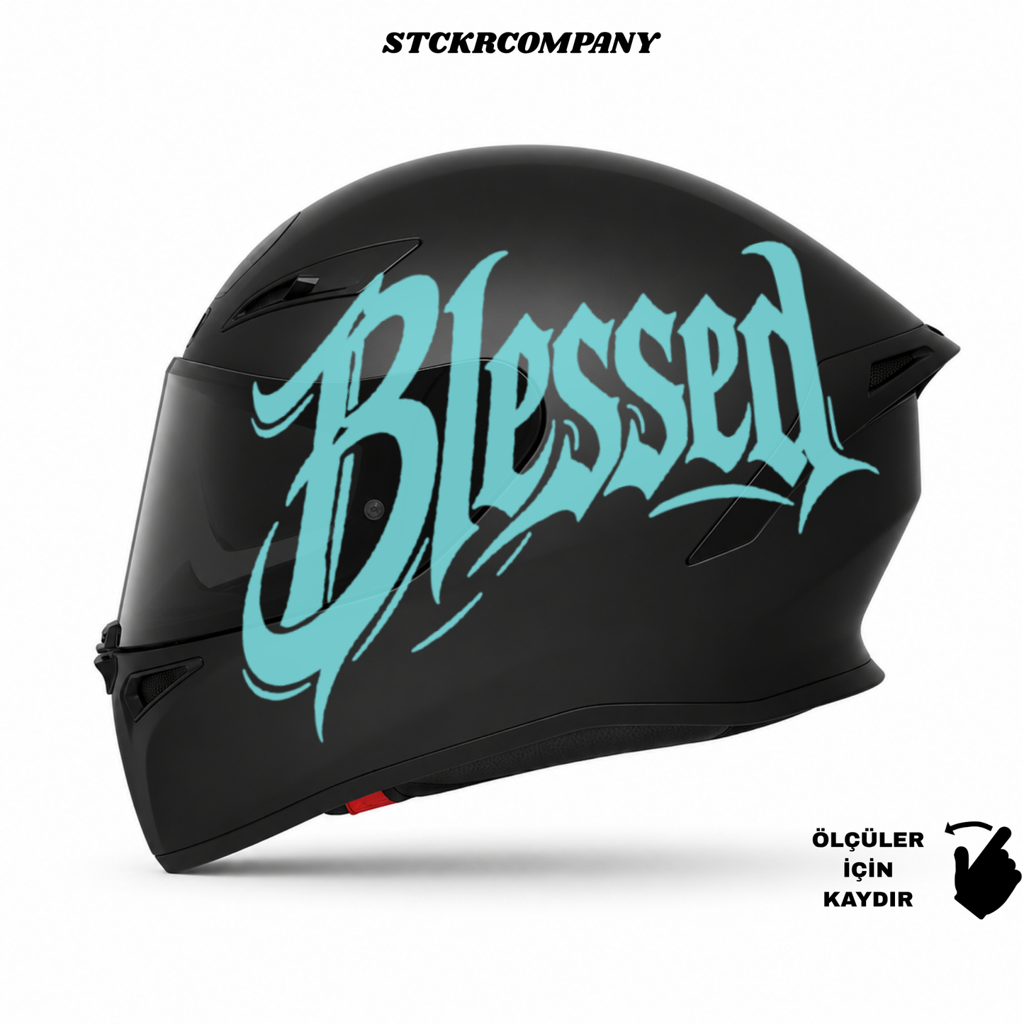 Blessed Büyük Kask Sticker