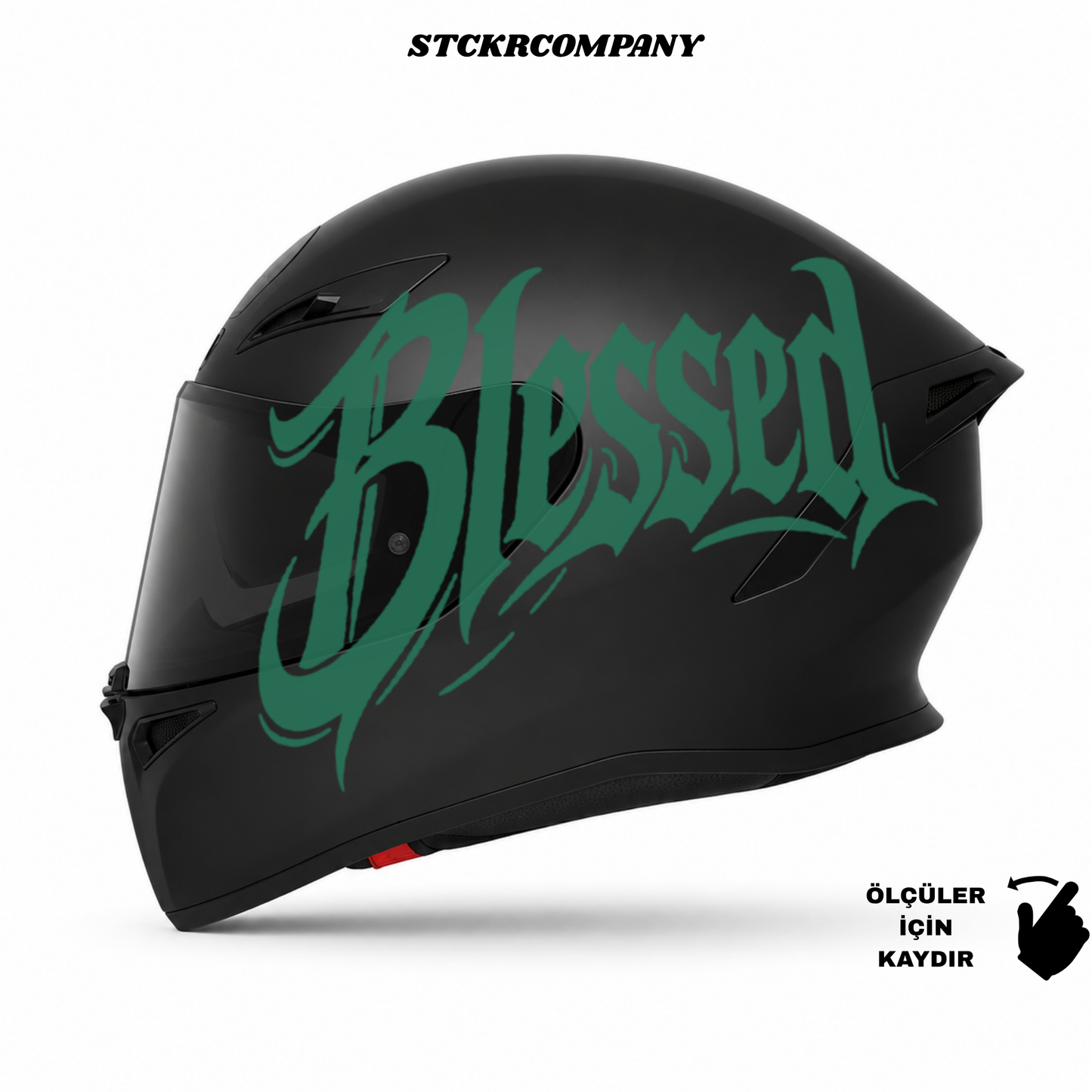 Blessed Büyük Kask Sticker